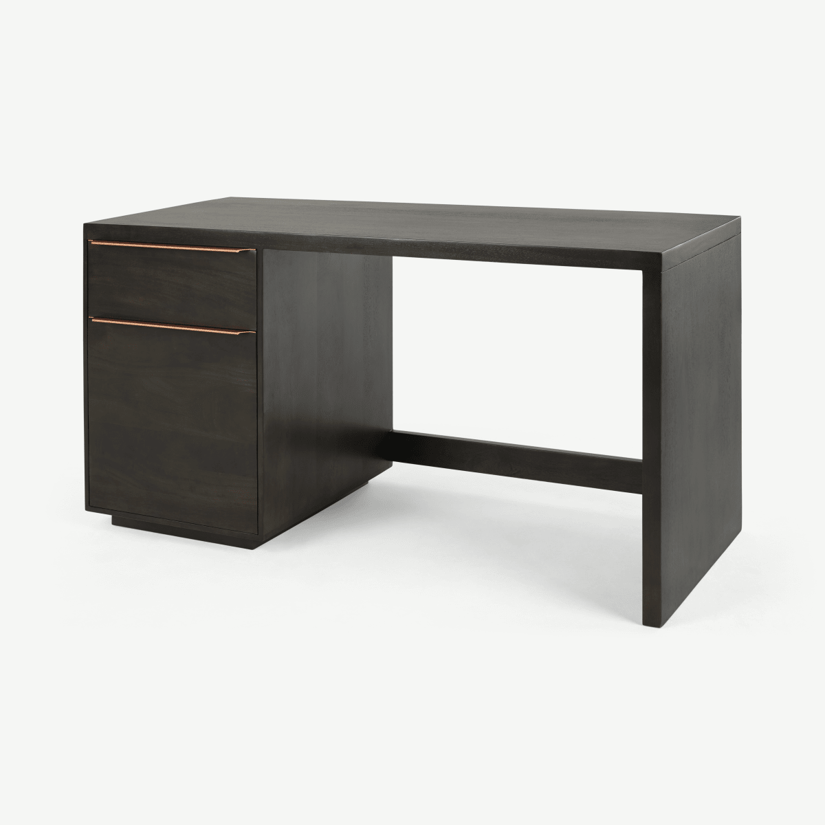 Anderson Desk, Mocha Mango Wood & Copper – Cheap Designer Furniture Deals